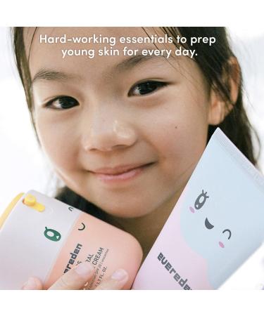 Evereden Kids Healthy Morning Duo with Spa Headband for Girls: Clean & Vegan Skin Care for Kids | Kids Skin Care Cloud Face Wash + SPF 20 Mineral Face Cream | Non-Toxic | Easy-to-Use Skincare - Buy Online on GoSupps.com