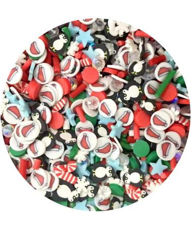 RT 100g Mixed Christmas Style Polymer Hot Clay Sprinkles for DIY Crafts Nail Art Decoration Tiny Cute Plastic klei Accessories Y425 (Color : Mix) - Buy Online on GoSupps.com