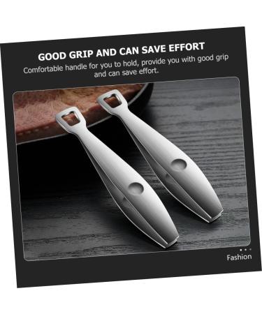 Healeved 1pc Stainless Steel Pig Hair Clip Manual Tweezer Hair Remover Cooking Tweezer Fish Bone Pincer Hair Tweezer Hair Removal Tool Kitchen Supply Precision Tweezer Food Tweezer - Buy Online on GoSupps.com