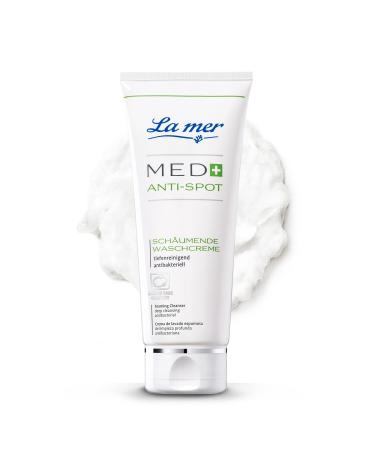 La mer med+ anti -spot foaming washing cream - mild cleaning against blemished skin - frees the skin of annoying shine - has a talent -regulating and antibacterial effect - improves the complexion - 100 ml