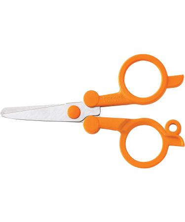 Fiskars 01-005434 Travel Folding Scissors  4 Inch  Orange - Buy Online on GoSupps.com
