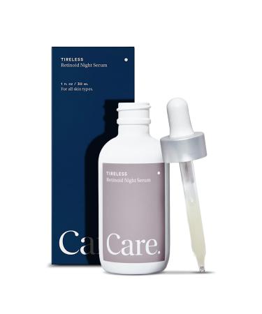 Care Skincare - Tireless Retinoid Serum for Face Paraben-Free Vegan Night Serum with Hyaluronic Acid Squalane and Granactive Retinoid Improves Dark Spots and Promotes Cell Renewal (1 oz)