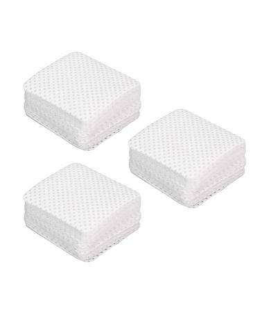 Gel Nail Polish Remover Pads Soft Lint Free Nail Cleaning Pads 300 Pieces for Nail Art (WHITE)