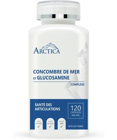 Arctica Food Sea cucumber & Glucosamine Complex Capsule Joint Health 600 mg 120 caps (1) - Buy Online on GoSupps.com