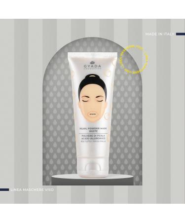 GYADA COSMETICS GYADA COSMETICS Pearl Powder Mask White Moisturizes and Repairs Face Mask with Anti-Aging and Healing Action Suitable for All Skin Types with Pearl Powder and Hyaluronic Acid 75 ml - Buy Online on GoSupps.com