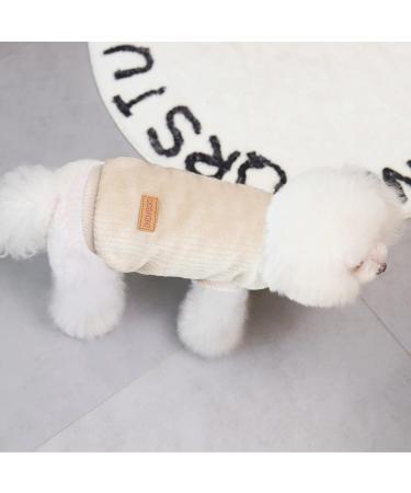 YAODHAOD Dog Sweater - Plush Soft Warm Clothing for Dogs & Cats - 2XL Gray - Perfect for Winter - Buy Online on GoSupps.com