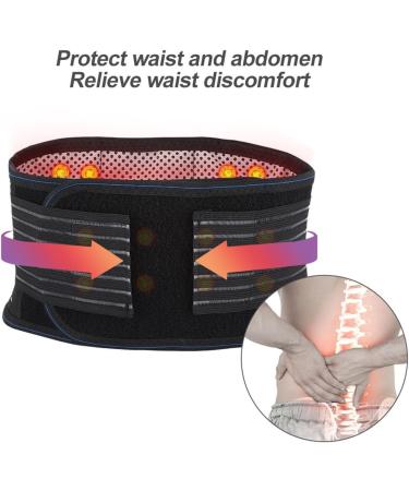 XWSM Lumbar Support Girdle with 20 Magnets - Self-Heating Back Support for Sciatica Scoliosis & Herniated Disc Relief (XL/X-Large) - Ideal for Men & Women - Buy Online on GoSupps.com