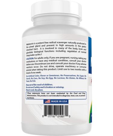 Best Naturals Melatonin 20mg 240 Tablets - Drug-Free Nighttime Sleep Aid - Non-GMO & Gluten Free 240 Count (Pack of 1) - Buy Online on GoSupps.com
