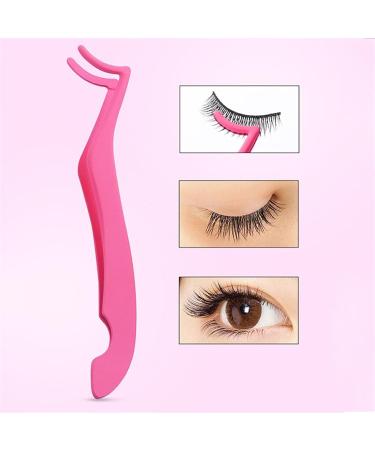 Rose Gold Hair Removal & False Eyelash Tweezers - Precision Curling & Lengthening Tool | Cosmetic Forceps - Buy Online on GoSupps.com