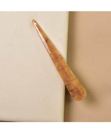 Lurrose Gold Acrylic Duck Beak Hair Clips - Long Side Insertion Salon Style - Buy Online on GoSupps.com