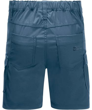 Jack Wolfskin Unisex Treasure Hunter Kids Shorts - Dark Sea | International Shipping Available - Buy Online on GoSupps.com