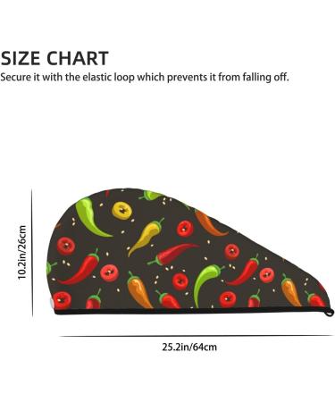 Chili2 Microfiber Hair Towel | Soft Super Absorbent Coral Velvet Wrap for Long Curly & Thick Hair - Buy Online on GoSupps.com