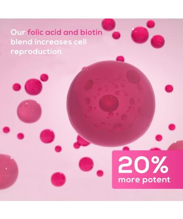 Premium Biotin Gummies for Hair Growth 5100 mcg - Hair Skin and Nails Vitamins with Folic Acid, Vitamins A, C, E & D - 60 Gummies - Buy Online on GoSupps.com