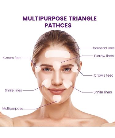Gowinsee Face Wrinkle Patches 180Pcs - Overnight Anti-Wrinkle Treatment for Fine Lines & Forehead - Train Facial Muscles for Smoother Skin | 180 Count - Buy Online on GoSupps.com