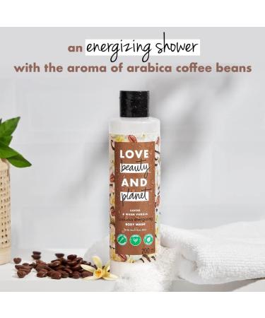 Lo.ve Bea.uty & Pla.net Moisturizing Body Wash 200ml | Coffee & Warm Vanilla | Sulfate & Paraben Free Liquid Shower Gel - International Shipping Available - Buy Online on GoSupps.com
