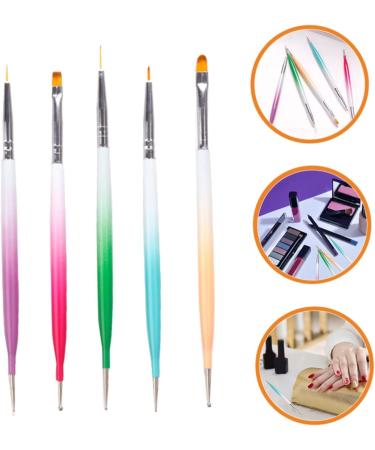 minkissy 4 Sets Nail Pen Carved Aluminum Painting Pen - Buy Online on GoSupps.com
