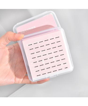 144 Strips No Glue Self Adhesive Lash Tape Waterproof Reusable Strong Hold Black for Individual Cluster False Eyelashes (6mm) - Buy Online on GoSupps.com