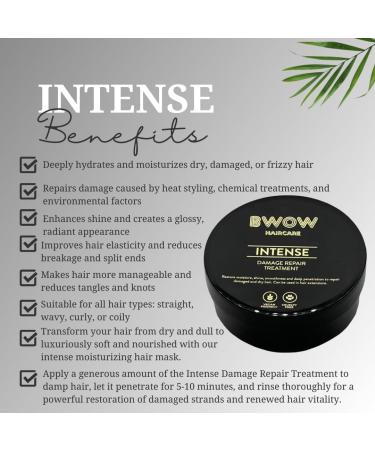 Damaged Hair Intense Treatment Hair Mask | Dry Hair | Hair Repair| Hair Growth Mask | Hydrating Hair Mask for Damaged Hair | Dry Hair | Hair Mask for Bleached Hair - Buy Online on GoSupps.com