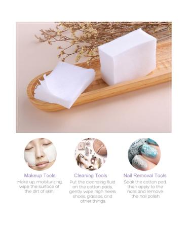 1000pcs Makeup Facial Soft Cotton Pads - Gentle Makeup Remover for Flawless Skin | International Shipping Available - Buy Online on GoSupps.com
