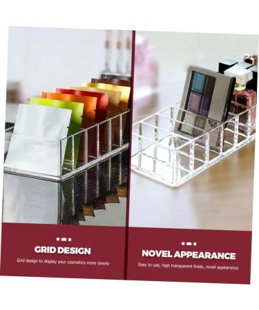 MAGICLULU 2pcs Box Makeup Storage Box Lipstick Organizer Clear Stand Desktop Stand Storage Bag Acrylic Make up - Buy Online on GoSupps.com