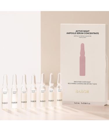 BABOR Active Night constructive serum for the face for improved skin regeneration vegan formula ampoules with concentrate 7x 2 ml Market launch 2025 - Buy Online on GoSupps.com