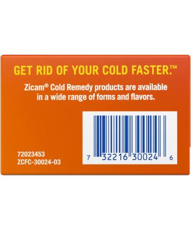 Zicam Cold Remedy Zinc Rapidmelts Citrus Flavor 25 Count - Fast-Acting Relief | Pack of 1 - Buy Online on GoSupps.com