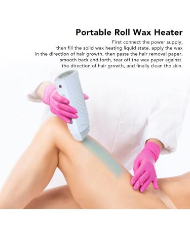 Portable Wax Warmer for Hair Removal | Fast Heating & Automatic Roll-On | Perfect for Home & Travel - Buy Online on GoSupps.com
