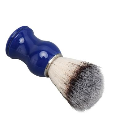 Handmade Blue Shaving Brush for Men | Soft Nylon Mustache Cleaning Brush | Best Beauty Salon Shaving Tool - Buy Online on GoSupps.com