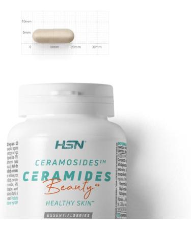  HSN HSN Plant Ceramides 30 mg | 120 Vegetable Capsules | Raw material: ceramides | 50% phytoceramides 40% DGDG 10% - Buy Online on GoSupps.com