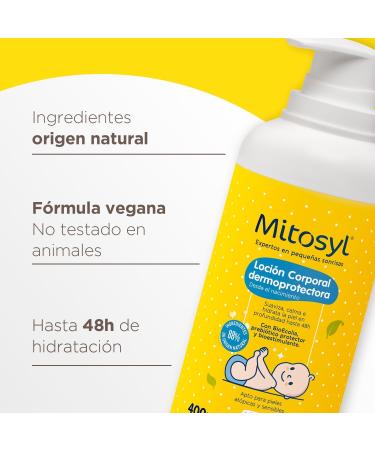  Mitosyl Mitosyl Dermoprotective Body Lotion Deep Hydration Sensitive and Atopic Skin Vegan Formula with Shea Butter 400 ml - Buy Online on GoSupps.com