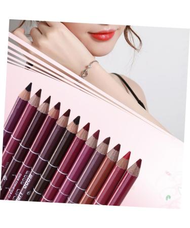 Healvian Pieces Lipliner Set Dark Brown Lipliner Pencil s Pencil Pencils Lip Pencils Women Random Color Mediumx2pcs as shown x 2pcs - Buy Online on GoSupps.com