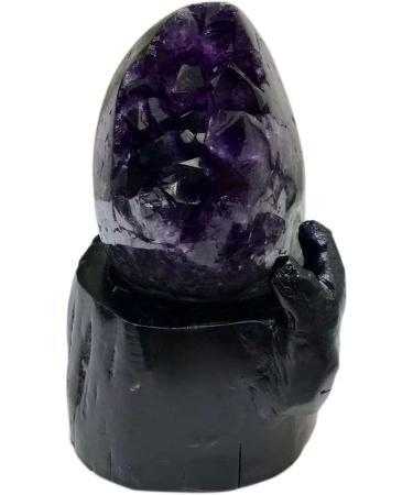 Amethyst Quartz Geode - Natural Raw Amethyst Crystal Cluster/Druzy Geode - Natural Rock for Witchcraft Feng Shui 6.4lbs Crystal Cluster - Buy Online on GoSupps.com