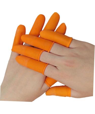 Buy Abaodam 100pcs Finger Caps - Non-Slip Fingertip Protectors for Manicure & Outdoor Use | Nailkindy - Buy Online on GoSupps.com