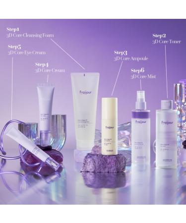 Retin-Collagen 3D Core Cleansing Foam 250ml - Anti-Aging Facial Cleanser for Glowing Skin - Shop Internationally - Buy Online on GoSupps.com