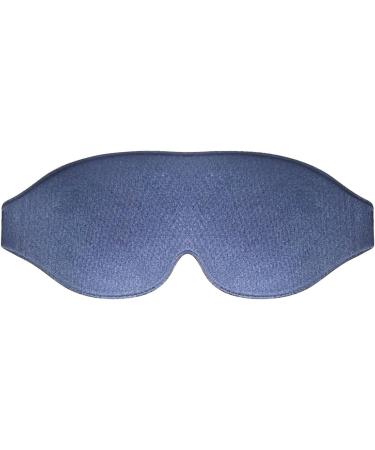Buy Adjustable Blackout Eye Mask for Side Sleepers - Perfect Travel Sleep Aid & Meditation Blindfold - Cozy Sleep Mask in Blue - Buy Online on GoSupps.com