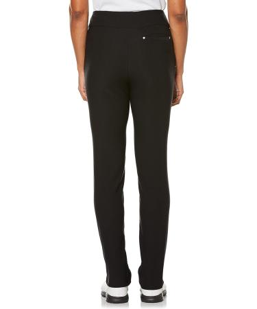 PGA TOUR Women's Pull-on Golf Pant with Tummy Control - Medium Black | Sizes XS-XXL - Buy Online on GoSupps.com
