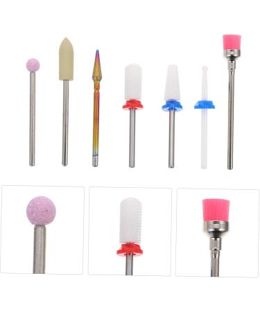 1 Set Nail Polisher Nail Tools Nail Gel Polish Nail Art Tools Pedicure Kit Nail Salon Bits Kit Para U as En Gel Manicure Sanding Heads Nail Art Sanding Bits Manicure Supplies Healeved - Buy Online on GoSupps.com