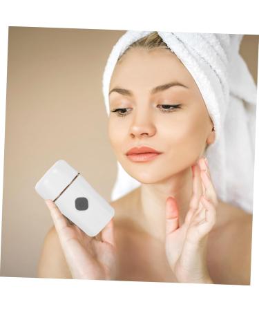 Housoutil Electric Facial Brush Face Scrubber Electric Face Scrub Brush Face Brush Face Cleaner Brush Rubber Face Scrubber Exfoliating Face Cleansing Brush Tool White The Face Silica Gel - Buy Online on GoSupps.com