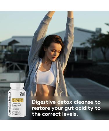 Youth & Tonic Complete Body Detox - 150 Pills for Cleanse, Normalize Acidity, Gut Health, and Water Detox - Buy Online on GoSupps.com