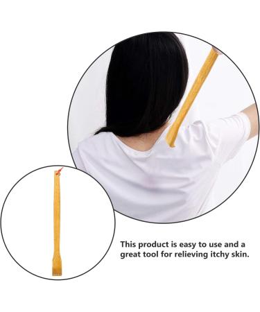 Ciieeo Wooden Back Scratcher Therapeutic Long Handle Back Massage Device for Home & Travel - Buy Online on GoSupps.com