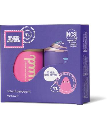 NUUD Adventure Pack - D odorant cr me naturelle v g talienne stick contre la transpiration - Sans aluminium alcool et produits chimiques - Jusqu' 40 semaines - 80 ml 80 ml (Lot de 1) - Buy Online on GoSupps.com