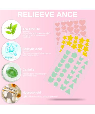 QIAOMU Anti-Acne Patches - 216 Pieces 6 Star Patterns for Facial Blemishes & Acne Marks - Effective Spot Treatment - Buy Online on GoSupps.com