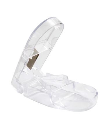 Apex Pill Splitter with Double Beveled Cutting Blade Pill Cutter for Small Pills Large Pills and Tablets Cut Pills in Half Easily, 1 Count - Buy Online on GoSupps.com