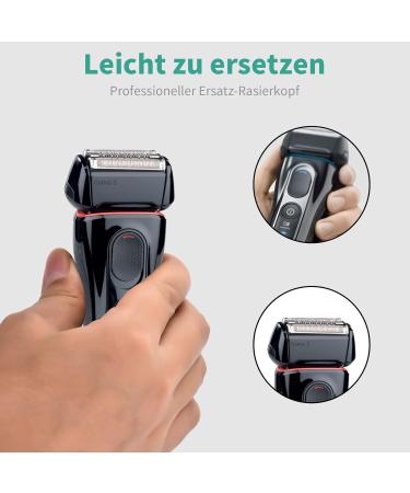 Electrician Replacement Shear for Braun Series 5 Razors - 52B Shaving Head Compatible with 5020s 5030 5040s 5050 5050cc 5080cc 5090cc - Men's Razor Replacement Blade - Buy Online on GoSupps.com