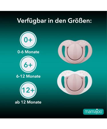 Mamajoo Orthodontic Pacifier | Powder Green | Sterilization & Storage Box | 0+ Months | International Shipping - Buy Online on GoSupps.com