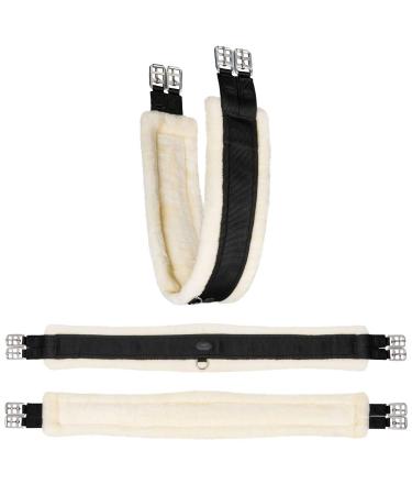 Equinate saddle girth Midland long girth with synthetic lambskin belly girth 95-140cm 110cm