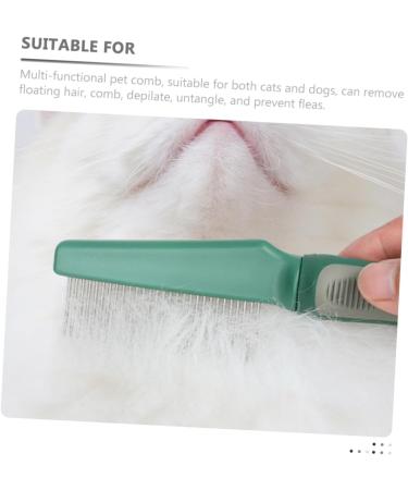 FRCOLOR Peigne pour Chien et Chat Peigne Dents Fines avec Manche Toilettage Quotidien Accessoire de Soin pour Animaux de Compagnie - Buy Online on GoSupps.com
