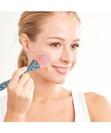 Small Waist Makeup Brush Diamond Beauty Brush Design Blush Brush for Cheeks Sparkling Loose Powder Brush Powder Foundation Brush with Soft Bristles Flexible Face Makeup Tool for Women Girls Teens - Buy Online on GoSupps.com