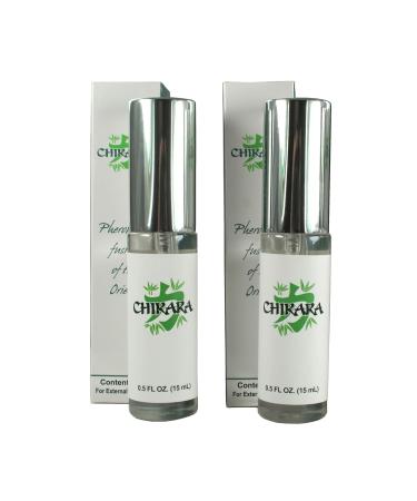 Chikara Pheromone Cologne for Men High Concentration Pheromone Spray Mens Pheromones Cologne to Attract Women Long Lasting Cologne Pheromones for Men (15 ML) - 2 Pack 0.5 Fl Oz (Pack of 2)