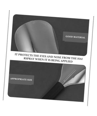 1 PC Hairspray Face Protector Hair Styling Protection Tool Stylist Mask Brushes for Facials Hairspray Facial Heat Spray for Face Protector for Hair Coloring Barbers - Buy Online on GoSupps.com